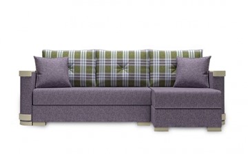 Угловой диван Serena 210 (Uno roze grey + kenturi sage) в Самаре
