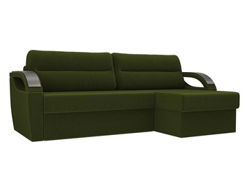 Угловой диван Форсайт, зеленый (микровельвет) в Тольятти