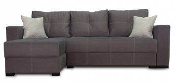Угловой диван Fashion soft 210 (Uno grey + Brix latte) в Самаре