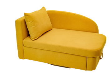 Диван-кровать левая Тедди желтый в Самаре