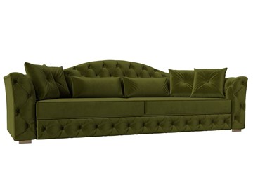 Прямой диван Артис, Зеленый (Микровельвет) в Самаре