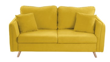 Мягкий диван Бертон желтый в Самаре