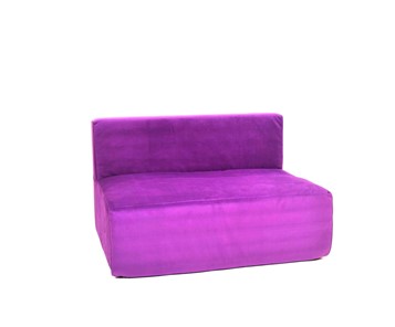 Кресло бескаркасное Тетрис 100х80х60, фиолетовое в Самаре