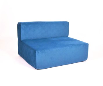 Кресло бескаркасное Тетрис 100х80х60, синий в Самаре
