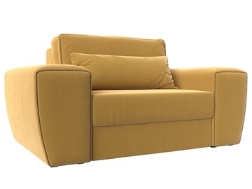 Кресло-кровать Лига-008, Желтый (Микровельвет) НПБ в Тольятти