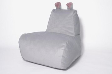 Кресло-мешок Бегемот серый в Тольятти