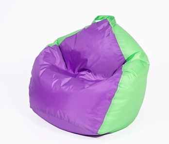 Кресло-мешок Кроха, салатово-фиолетовый в Тольятти