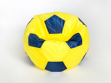 Кресло-мешок Мяч малый, желто-синий в Тольятти
