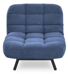 Мягкое кресло Абри опора металл (синий) в Тольятти