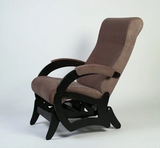 Маятниковое кресло Амелия, ткань кофе с молоком 35-Т-КМ в Сызрани