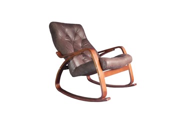 Кресло-качалка Гранд, замша шоколад в Самаре