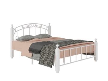 Кровать двуспальная Гарда 5, 160х200, белая в Сызрани