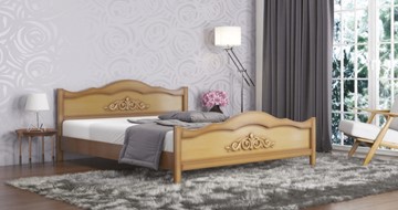 Спальная кровать СВ-Стиль Виктория 140*200 с основанием в Тольятти