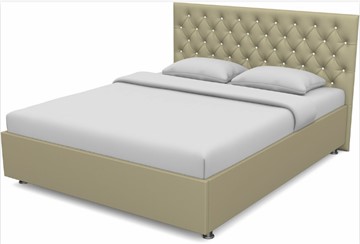 Кровать 1.5-спальная Флоренция-А 1400 с основанием (Nitro Cream) в Тольятти