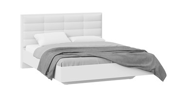Кровать с мягкой спинкой Агата тип 1 (Белый) в Сызрани