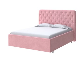 Кровать Classic Large 160х200, Велюр (Casa Жемчужно-розовый) в Тольятти
