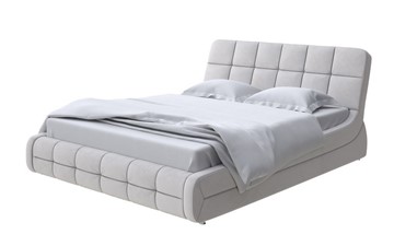 Кровать 2-спальная Corso-6 200х200, Велюр (Ultra Серый камень) в Самаре