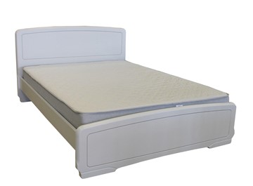Двуспальная кровать Боринское Кристина Прайм 1400, Белый в Тольятти