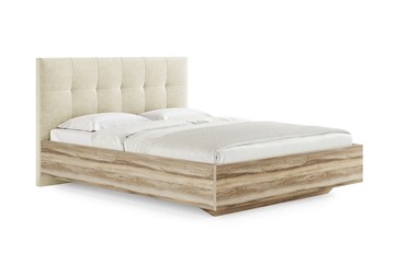 Кровать с мягким изголовьем Vena (ясень ориноко) 160х190 с основанием в Самаре