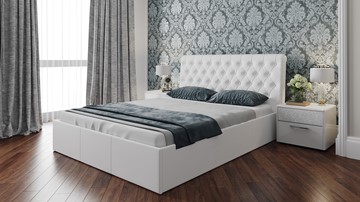 Кровать с механизмом двуспальная Скарлет (Белая) в Самаре