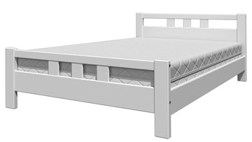 Кровать Вероника-2 (Белый Античный) 140х200 в Самаре