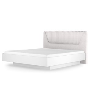 Кровать с механизмом Кураж Марсель-11 (Белый, ткань Catania white) 1400 в Самаре