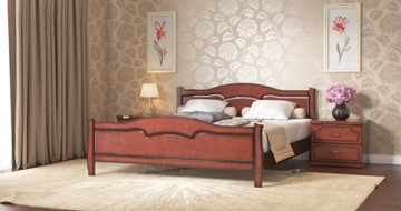 Спальная кровать СВ-Стиль Лидия 160*195 с основанием в Тольятти