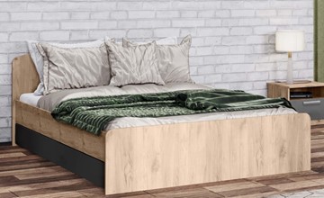 Спальная кровать Эконика 900х2000 с низкой ножной спинкой в Самаре