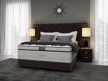 Кровать спальная Style/Podium M 160х200, Флок (Велсофт Спелая слива) в Самаре