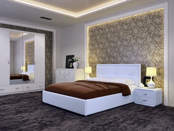 Кровать 1.5-спальная Релакс Adele размер 140*200 с основанием в Тольятти
