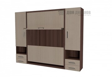 Шкаф-кровать Smart (ШЛ+К 1400+ШП), шкаф правый в Самаре