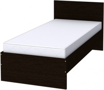 Кровать 1-спальная K09 с основанием, цвет Венге в Самаре