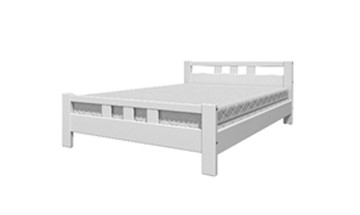 Кровать односпальная Вероника-2 (Белый Античный) 90х200 в Самаре