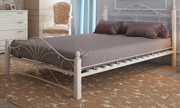 Кровать спальная Фортуна 1, 1600, белый/белый в Сызрани