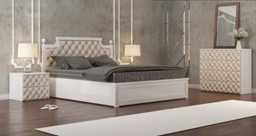 Двуспальная кровать СВ-Стиль Сфера 160*200 с основанием в Тольятти