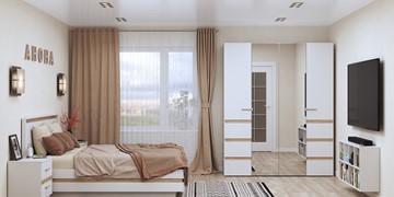 Модульная спальня Анона №2, Белый в Сызрани