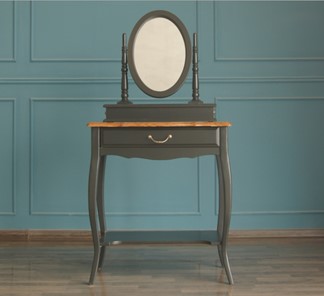 Туалетный столик Leontina с зеркалом (ST9321BLK) Черный в Сызрани