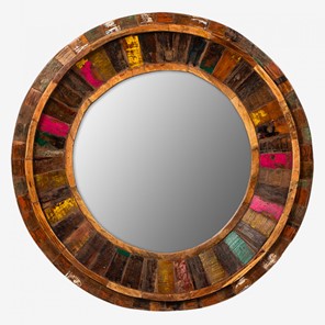 Навесное зеркало Маниша круглое в Самаре