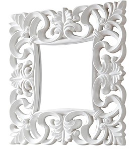 Зеркало PU021 белое в Самаре