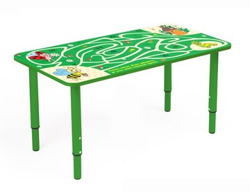 Растущий стол Насекомые (Бежевый,Зеленый) в Сызрани