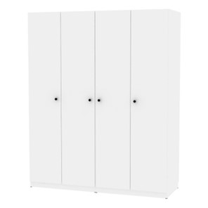 Шкаф 4-х дверный Arvid H240 (Белый) в Самаре