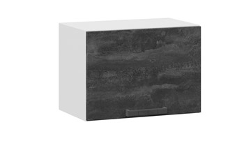 Навесной кухонный шкаф Детройт 1В5Г (Белый/Угольный Камень) в Сызрани