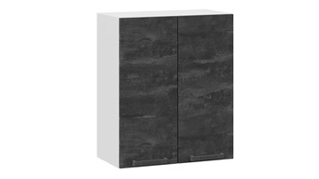 Навесной кухонный шкаф Детройт 1В6 (Белый/Угольный Камень) в Сызрани