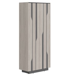 Шкаф гардероб LINE Дуб-серый-антрацит СФ-574401 (900х430х2100) в Самаре