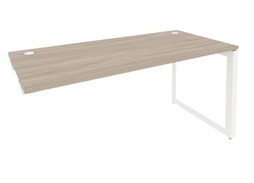 Приставной стол O.MO-SPR-4.8 Белый/Дуб Аттик в Самаре