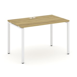 Офисный стол Concept CN.SP-002 металл Белый/Дуб Винченцо в Самаре