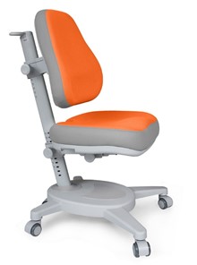 Кресло детское Mealux Onyx (Y-110) OG  - серое + чехол оранжевый с серыми вставками в Тольятти