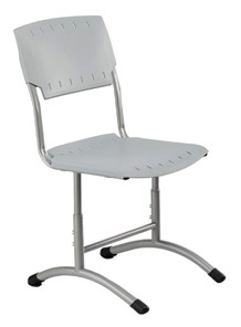 Детский стул регулируемый Отличник.3 3-5, Серый RAL 7040/Светло-серый в Тольятти