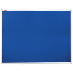 Доска  для объявлений c текстильным покрытием для объявлений 60х90 см синяя, ГАРАНТИЯ 10 ЛЕТ, РОССИЯ, BRAUBERG, 231700 в Сызрани