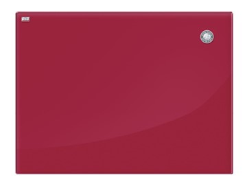 Доска магнитно-маркерная стеклянная 2х3 OFFICE TSZ86 R, 60x80 см, красная в Самаре